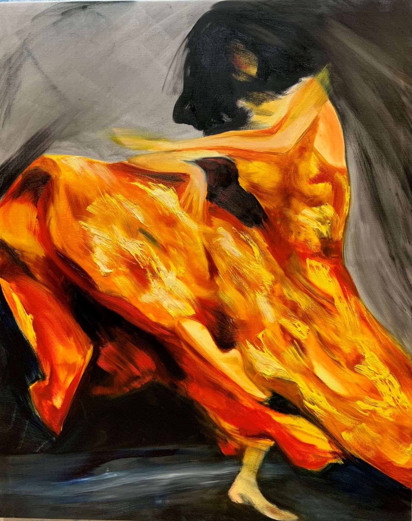 2022 Tanzrausch II
Öl auf Leinen
150 x 120 cm